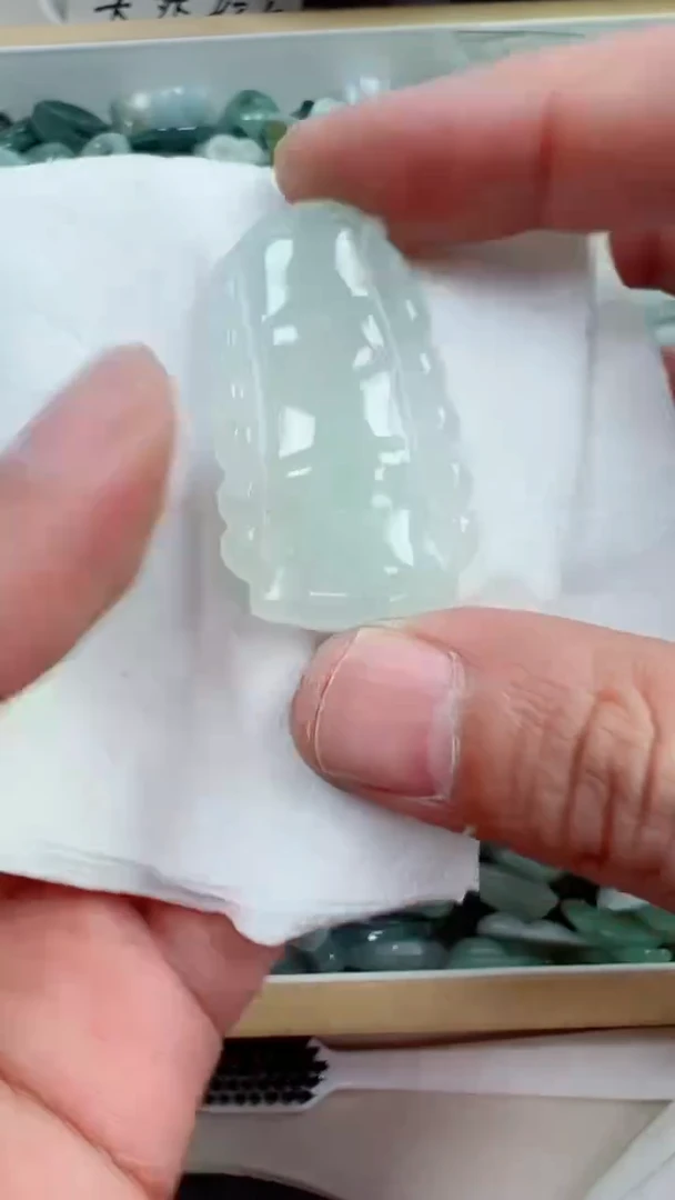 散珠翡翠417号，A货翡翠
