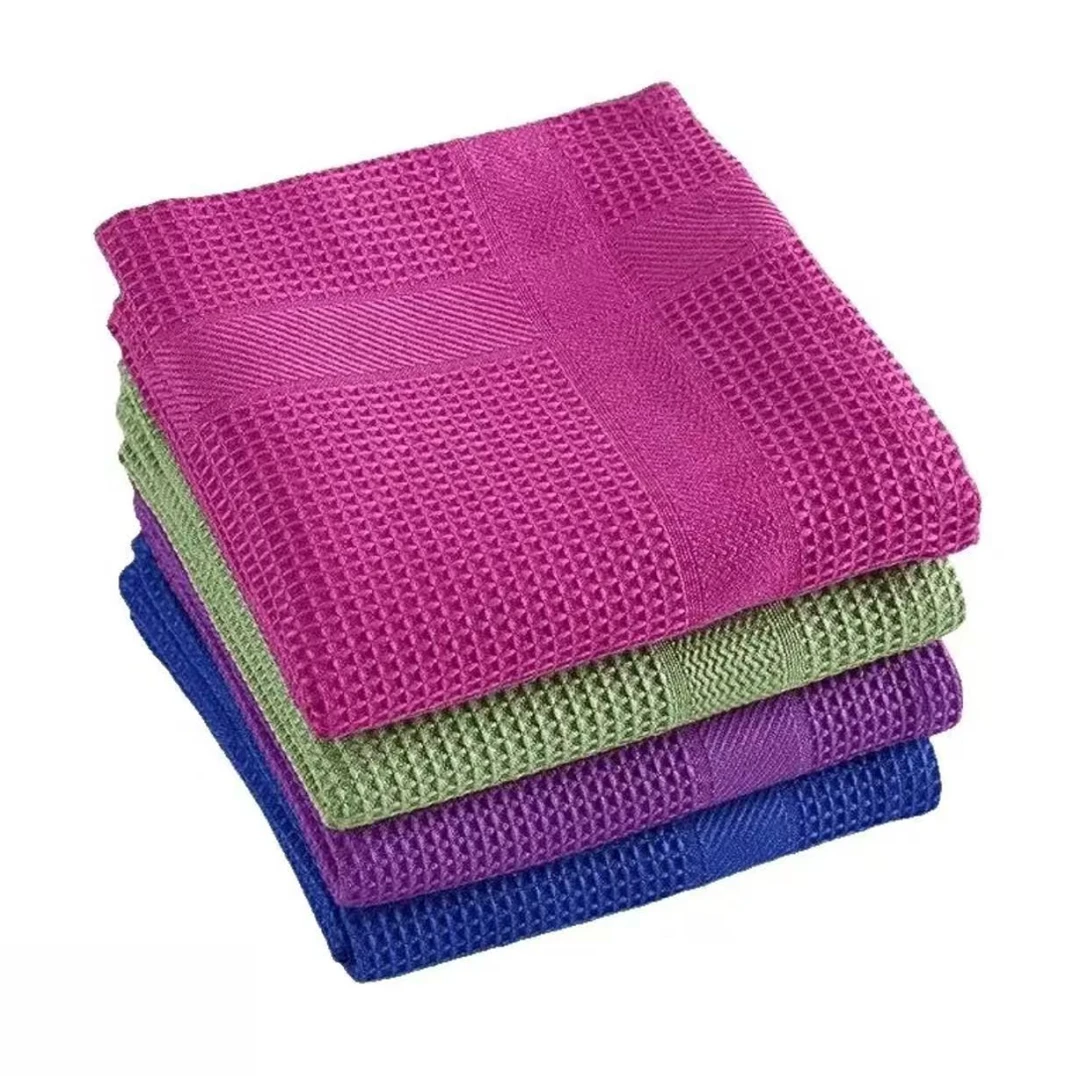 不掉镜面吸水不易留痕家务抹布加大40*40CM无痕清洁布擦专用玻璃