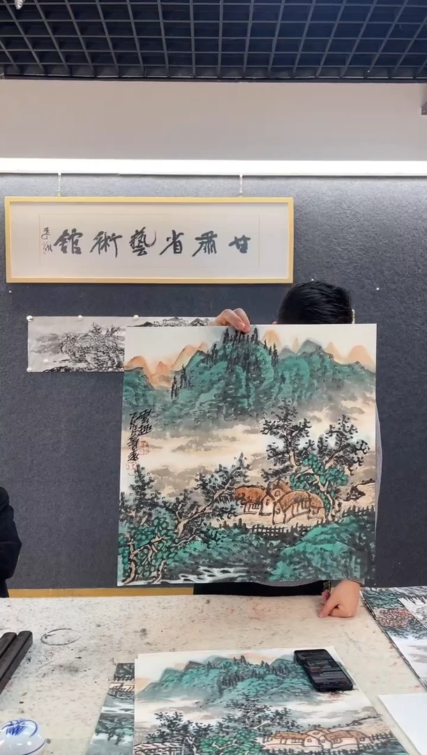 国画徐会Y40*40山水