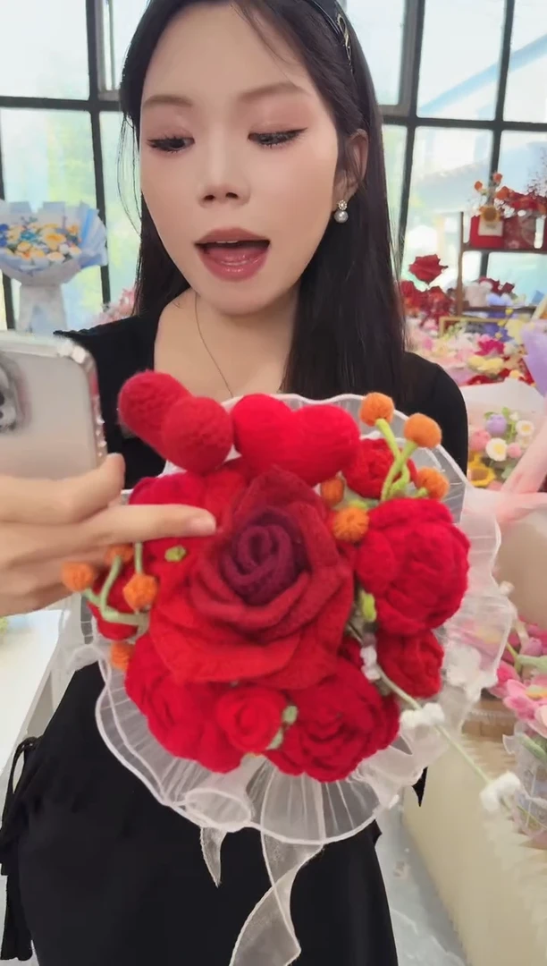 非遗手工定制花束，孤品清仓！！