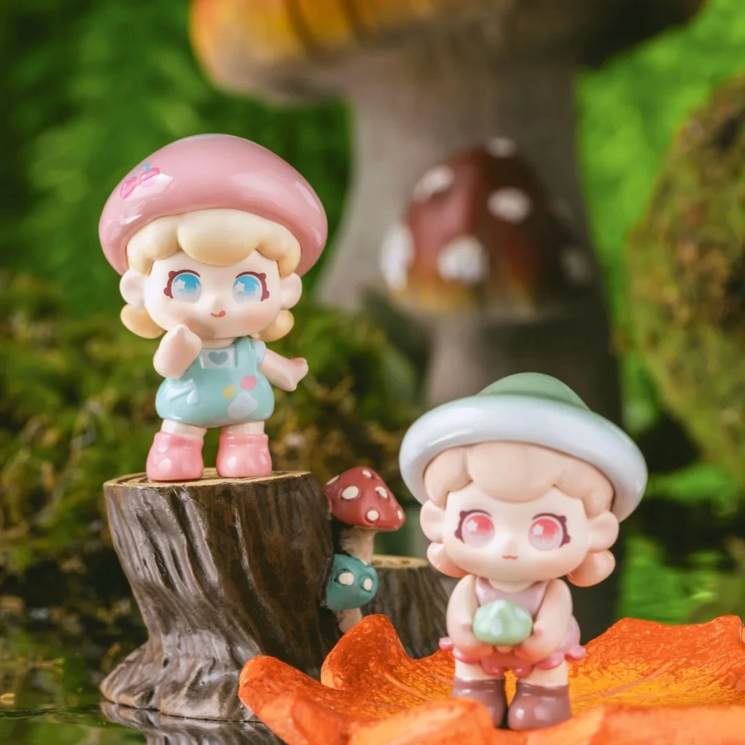 【栗子拆盒】莉露露蘑菇小甜心系列萌粒盲袋潮玩摆件挂饰