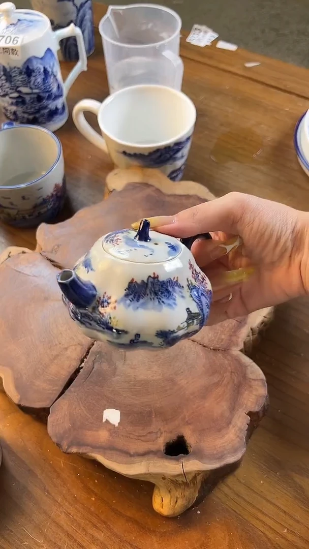 壶716高白泥壶子