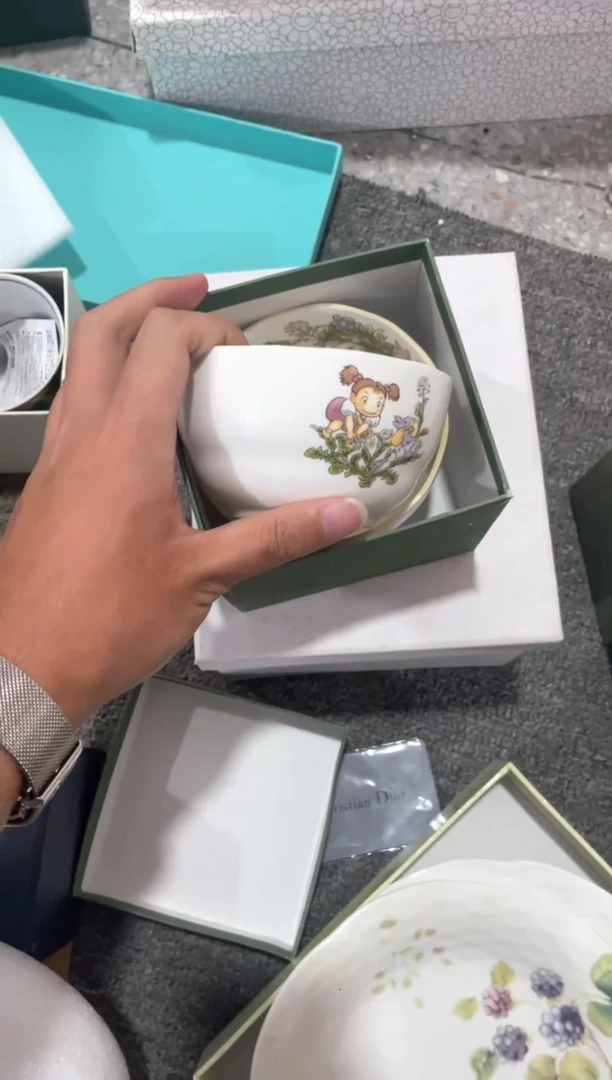 瓷片咖啡杯礼盒清仓！！！