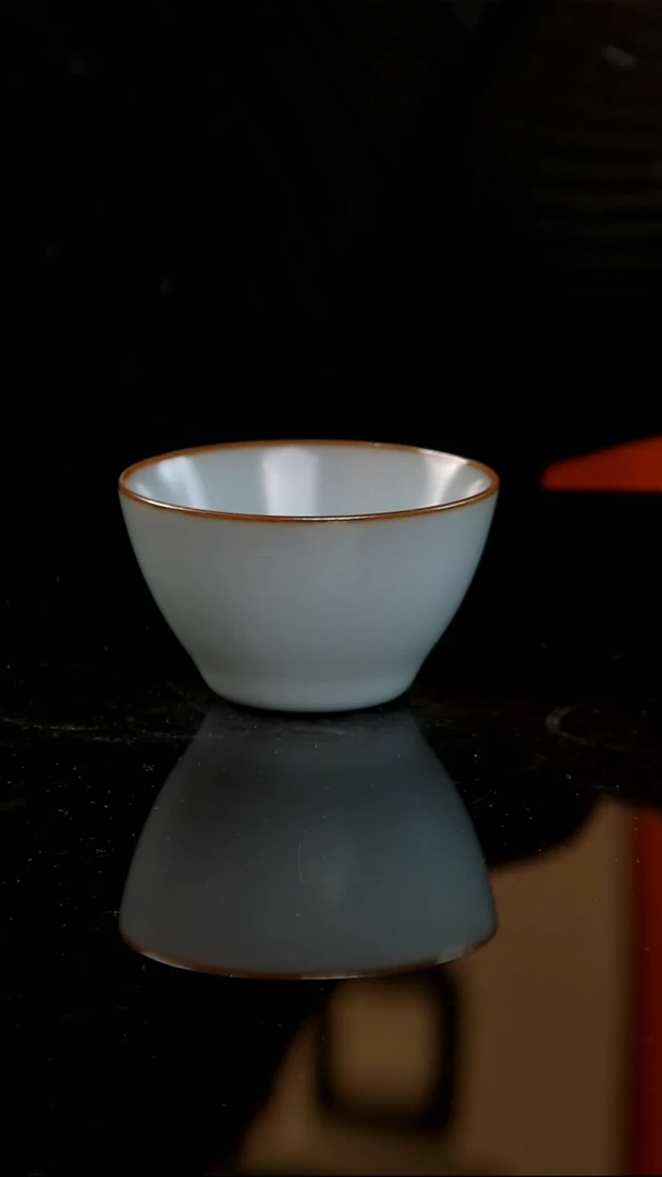 沁禾堂汝窑天青主人杯
