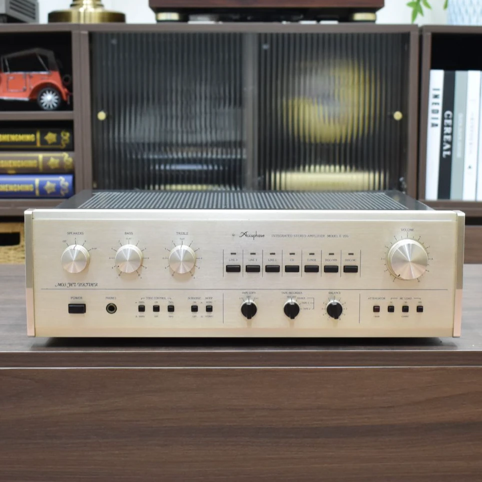 二手进口音响 Accuphase 金嗓子E-205 日本生产家庭经典发烧功放