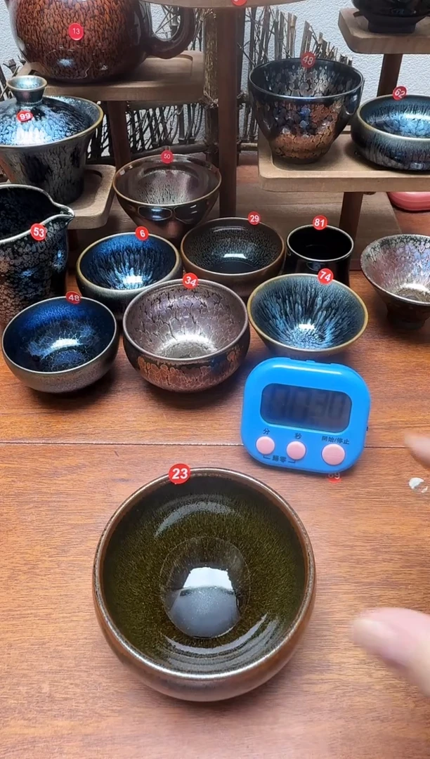 茶盏এ****༊23号建盏工匠茶器