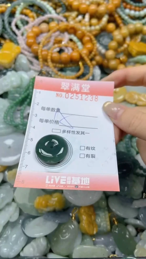 未镶嵌挂件翡翠闪购0251238