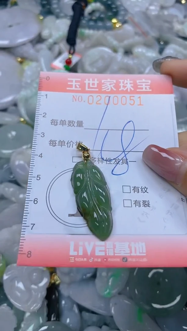 【闪购商品】翡翠颈饰未镶嵌闪购0200051