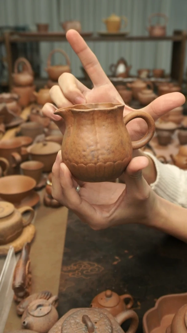 老岩泥原矿料  万花公道杯150ml