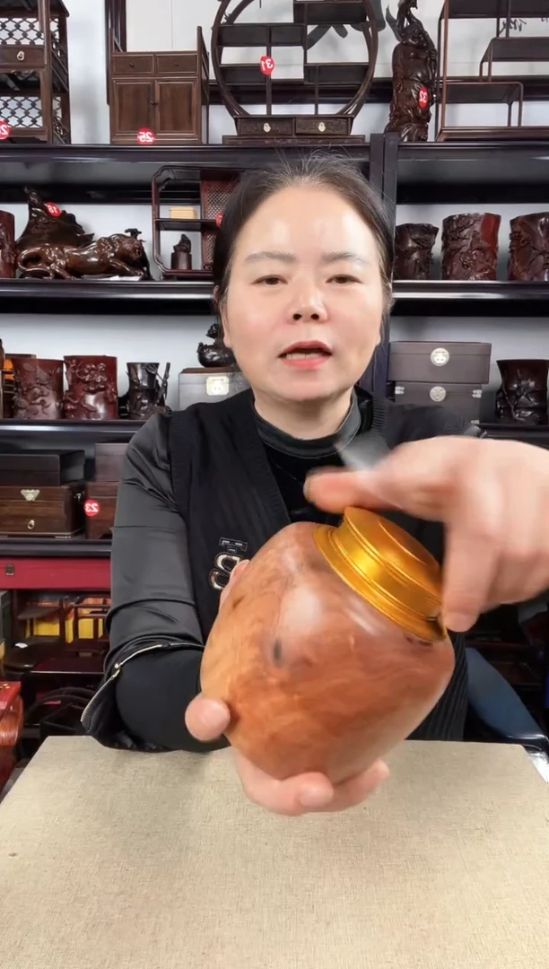 木老李红木工艺品582瑕疵