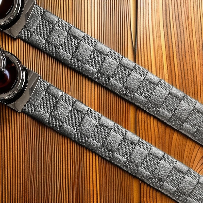 男士头层牛皮休闲时尚商务轻奢百搭皮带8036QT【zbj】