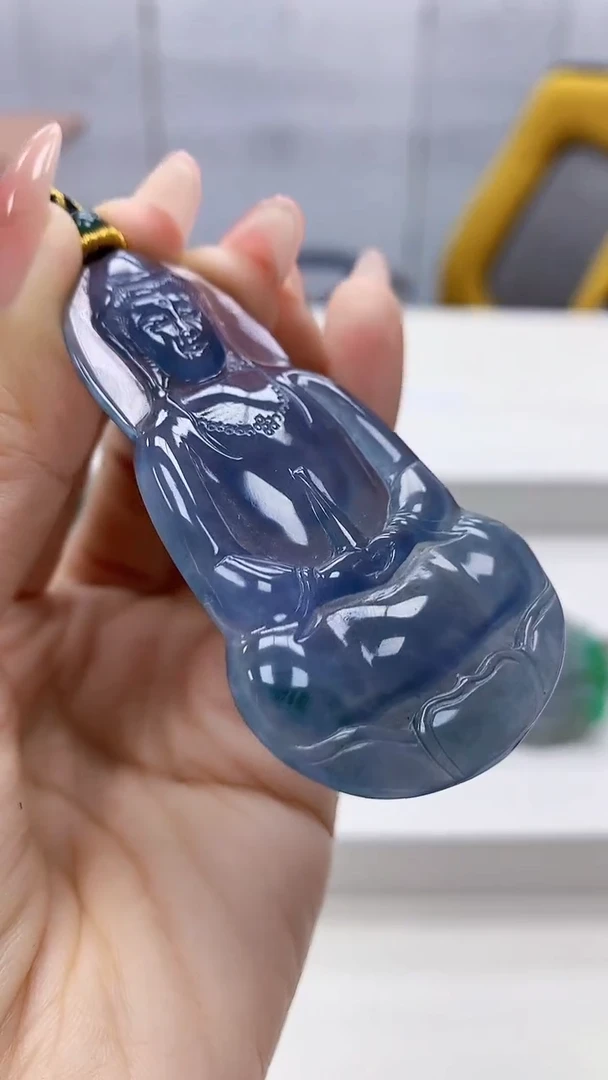 未镶嵌定制翡翠4688ty-毛货挂件135