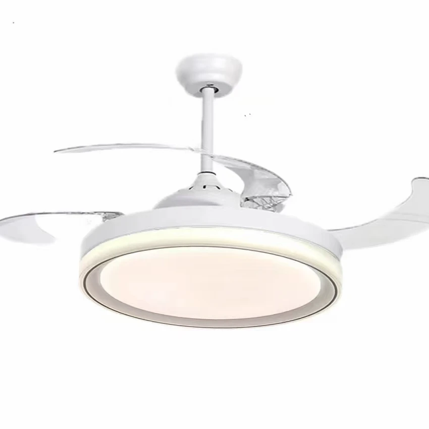 风扇灯新款智能语音风扇灯隐形风扇灯吊扇灯餐厅卧室客厅风扇灯