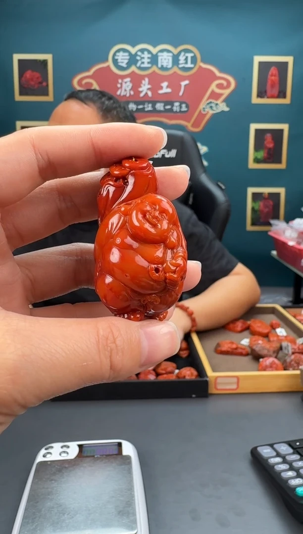 南红玛瑙雕刻未镶嵌085ZB0330产品一个