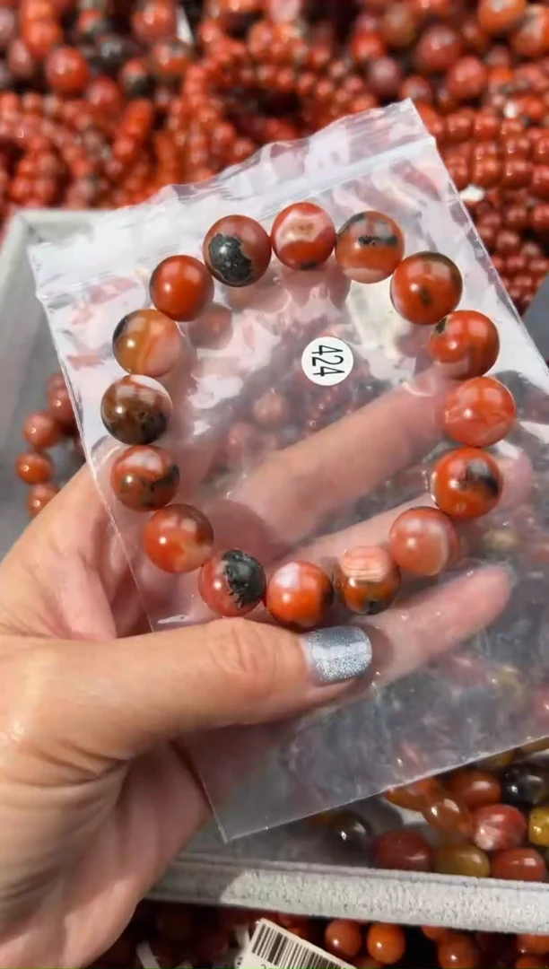 未镶嵌手串南红玛瑙13+