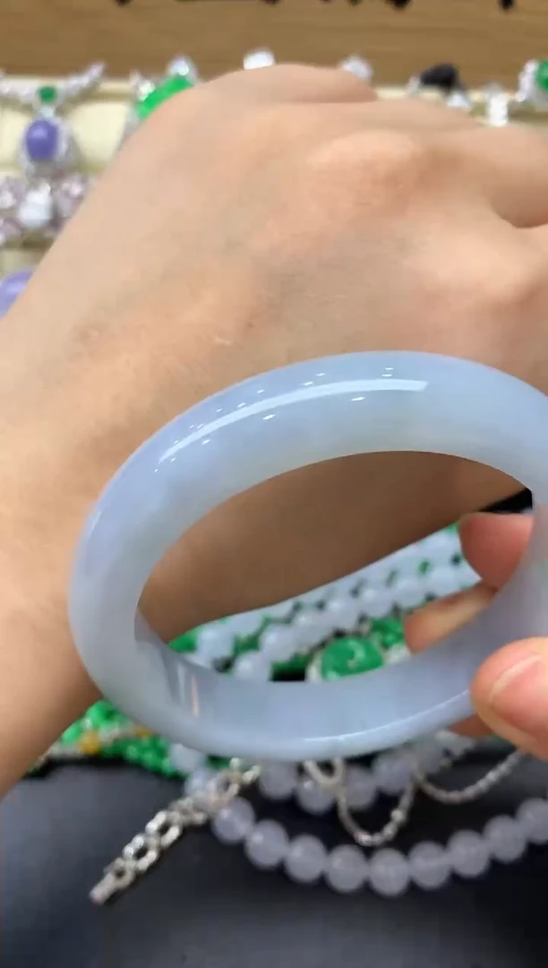 翡翠手镯未镶嵌491-中国好珍宝
