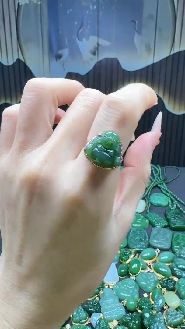 【闪购商品】和田玉挂件银S925镶嵌1