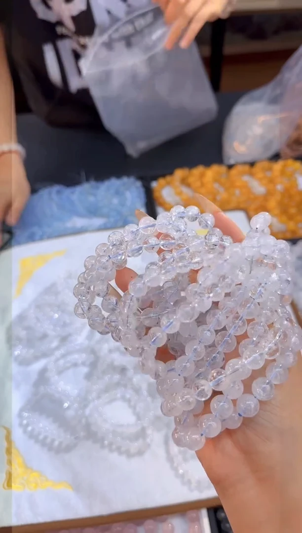【闪购商品】水晶手串未镶嵌137/多样性发其一/卡9