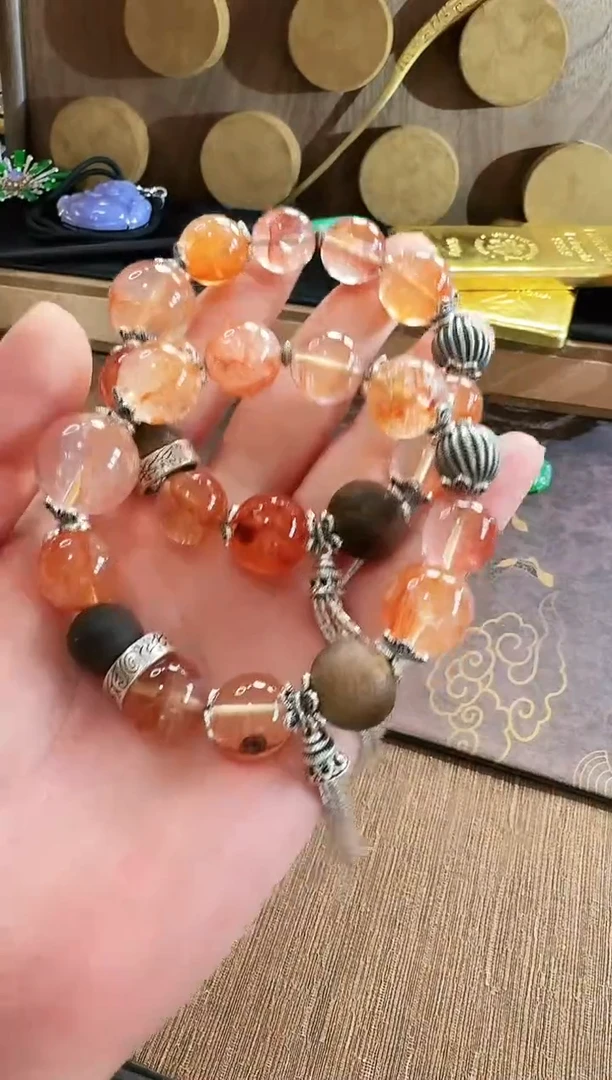 水晶手串银S925镶嵌手串 多样性发货 发一条