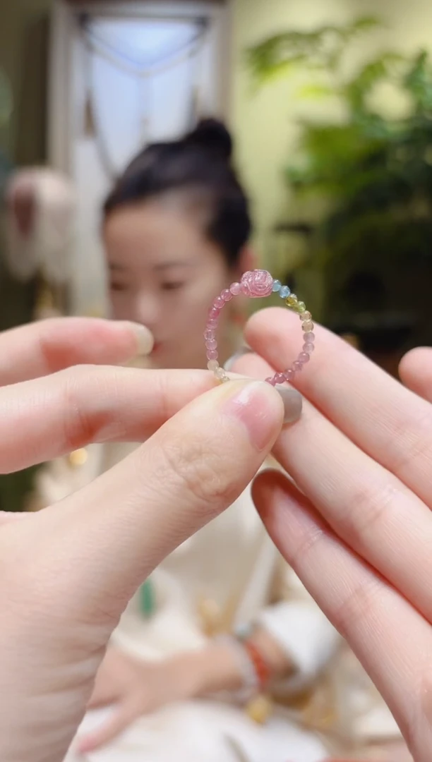 【闪购商品】碧玺指环未镶嵌碧玺指环