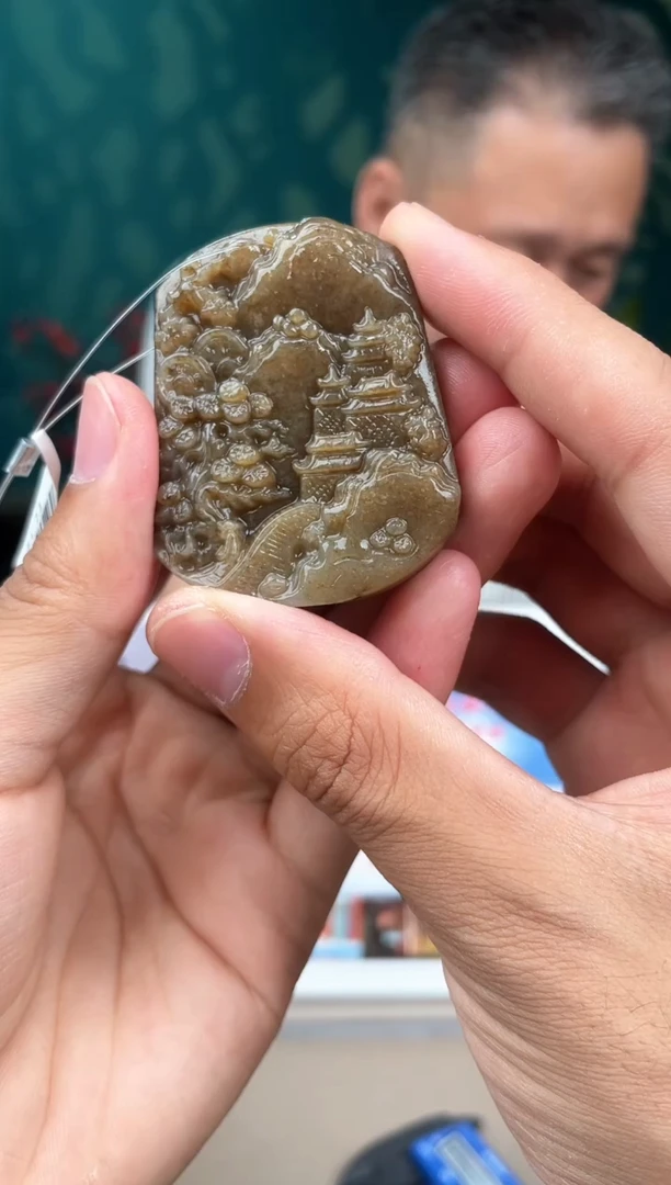 和田玉未镶嵌颈饰多样性拍一发一09010