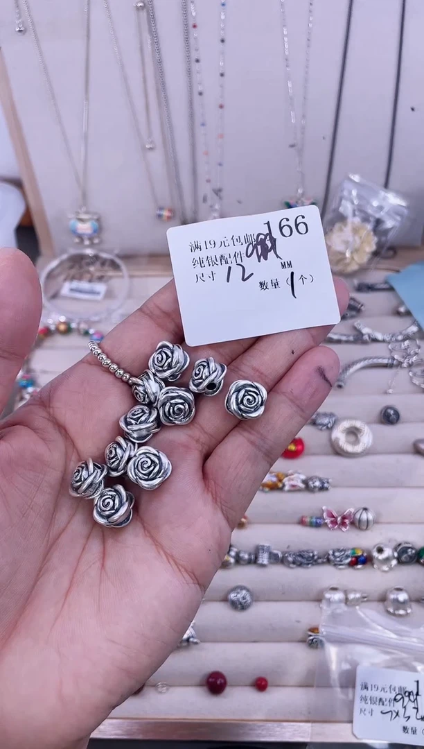 无足银纯银配件166