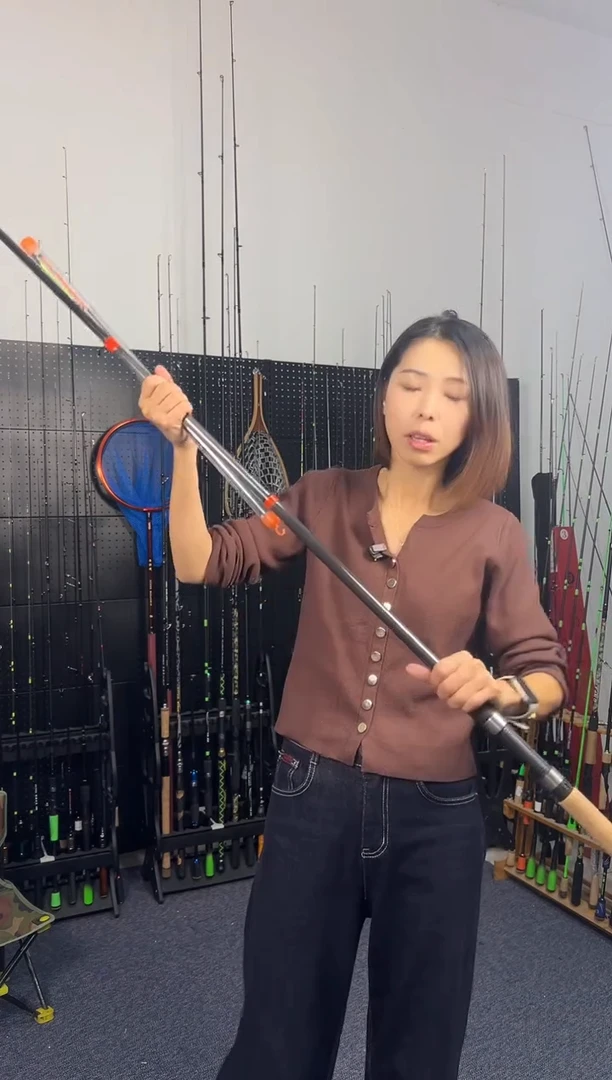 3m碳素迷你feeder绿色直柄3m（瑕疵尾货竿，没有售后，介意勿拍）