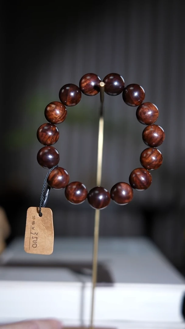 手串/手链黄花梨/降香黄檀海黄黄花梨沉水老料1.5*15