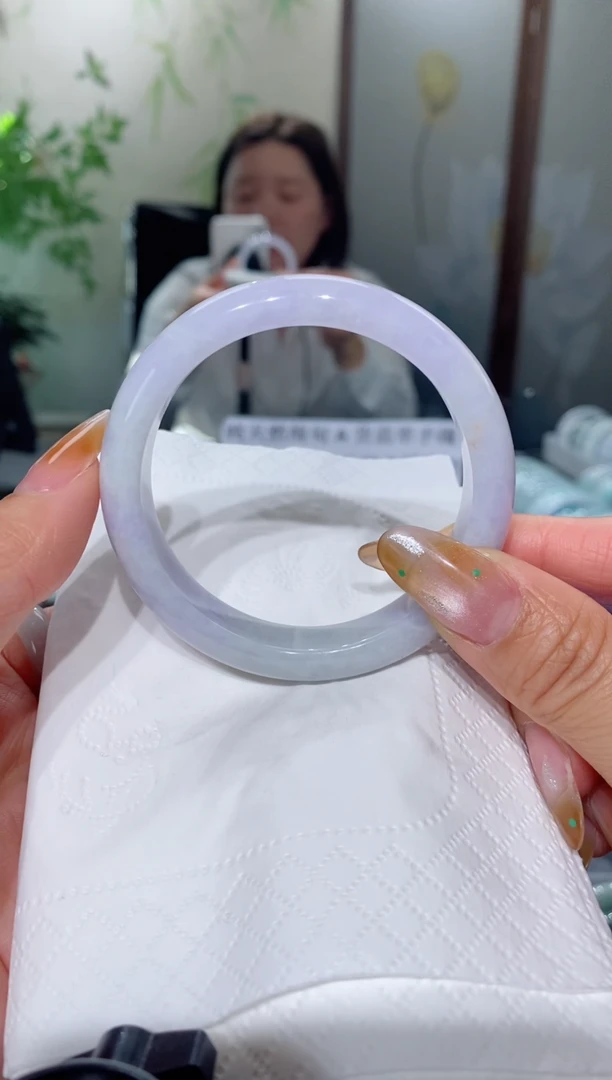 未镶嵌手镯翡翠圈口54