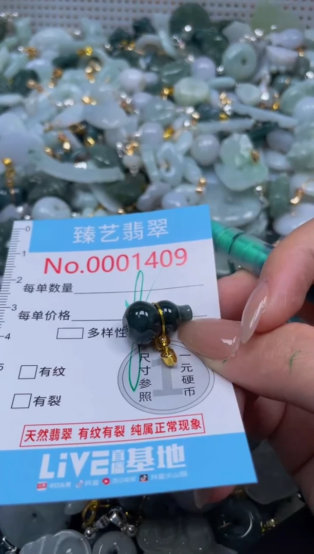 颈饰未镶嵌翡翠1409