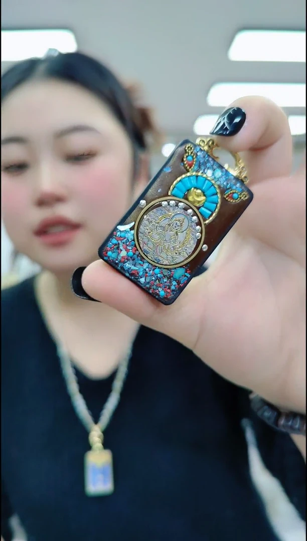 【闪购商品】香榧木2637 黄财财牌牌