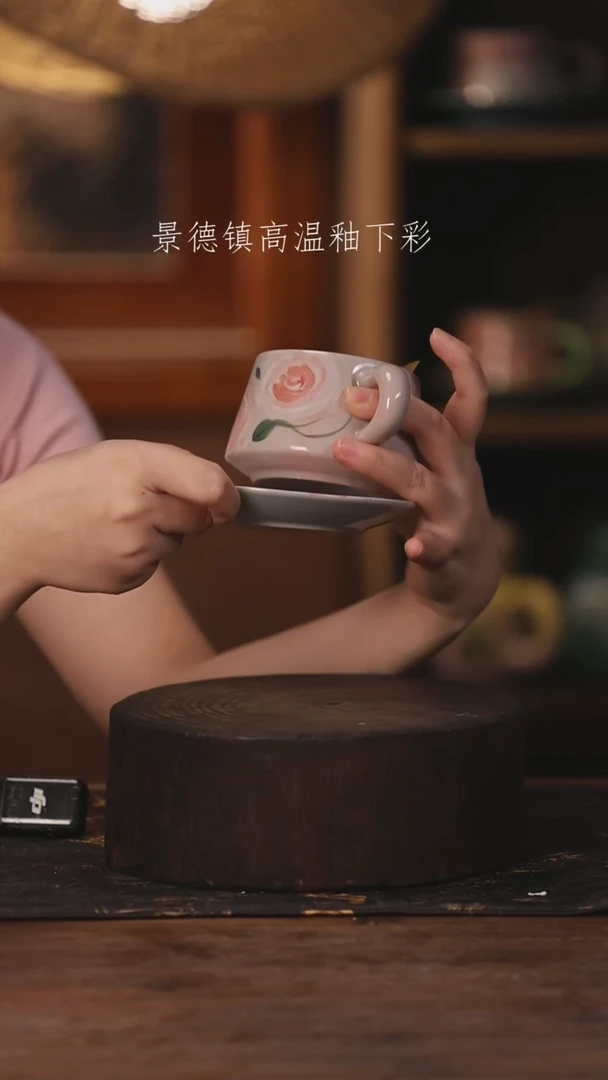 陶瓷景德镇高温釉下手绘陶瓷157