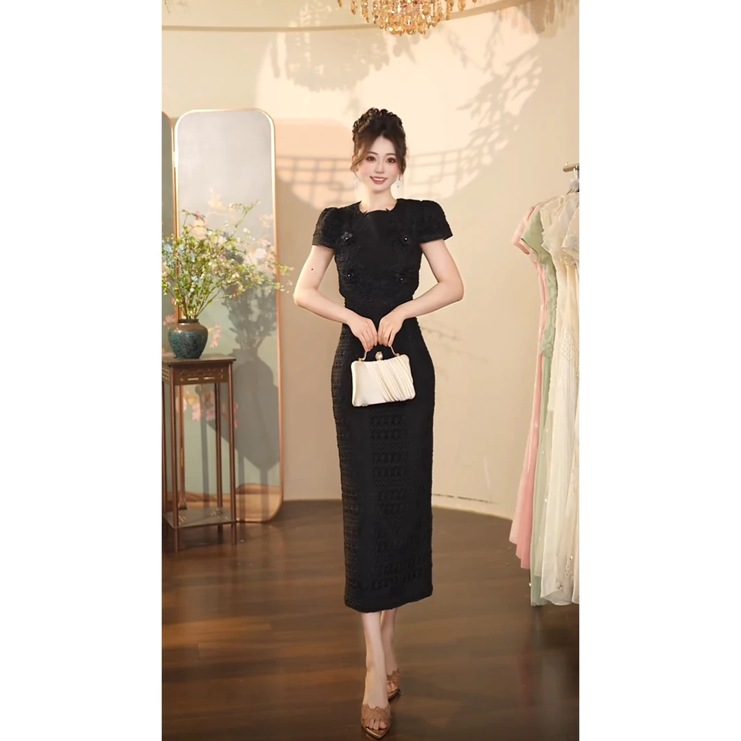 瑞瑞定制-1526（）连衣裙LL194