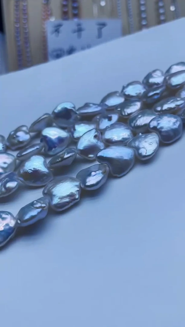 项链未镶嵌淡水珍珠巴洛克直发多样性发其一