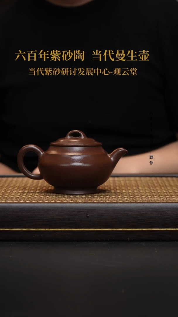 茶壶紫砂宜兴紫砂壶黑星土