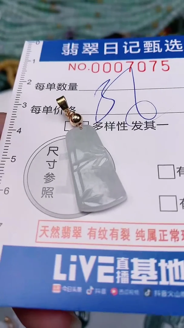 【闪购商品】翡翠颈饰未镶嵌00007075