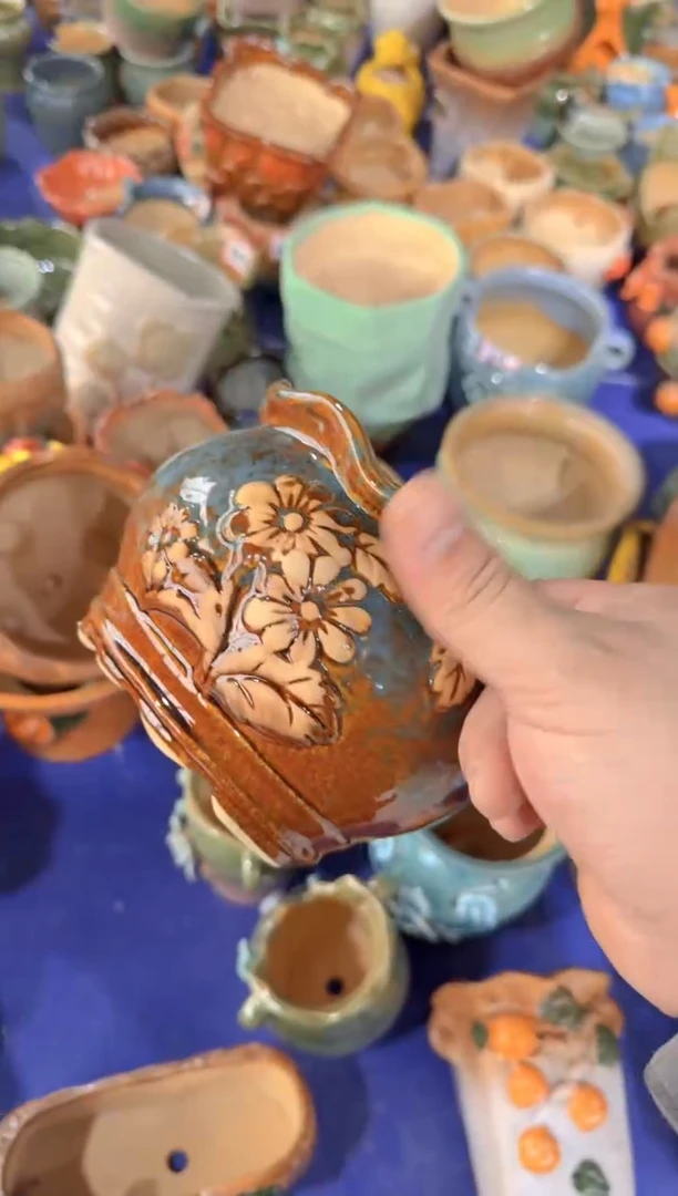 【闪购商品】紫砂花盆凑单凑九块包邮3