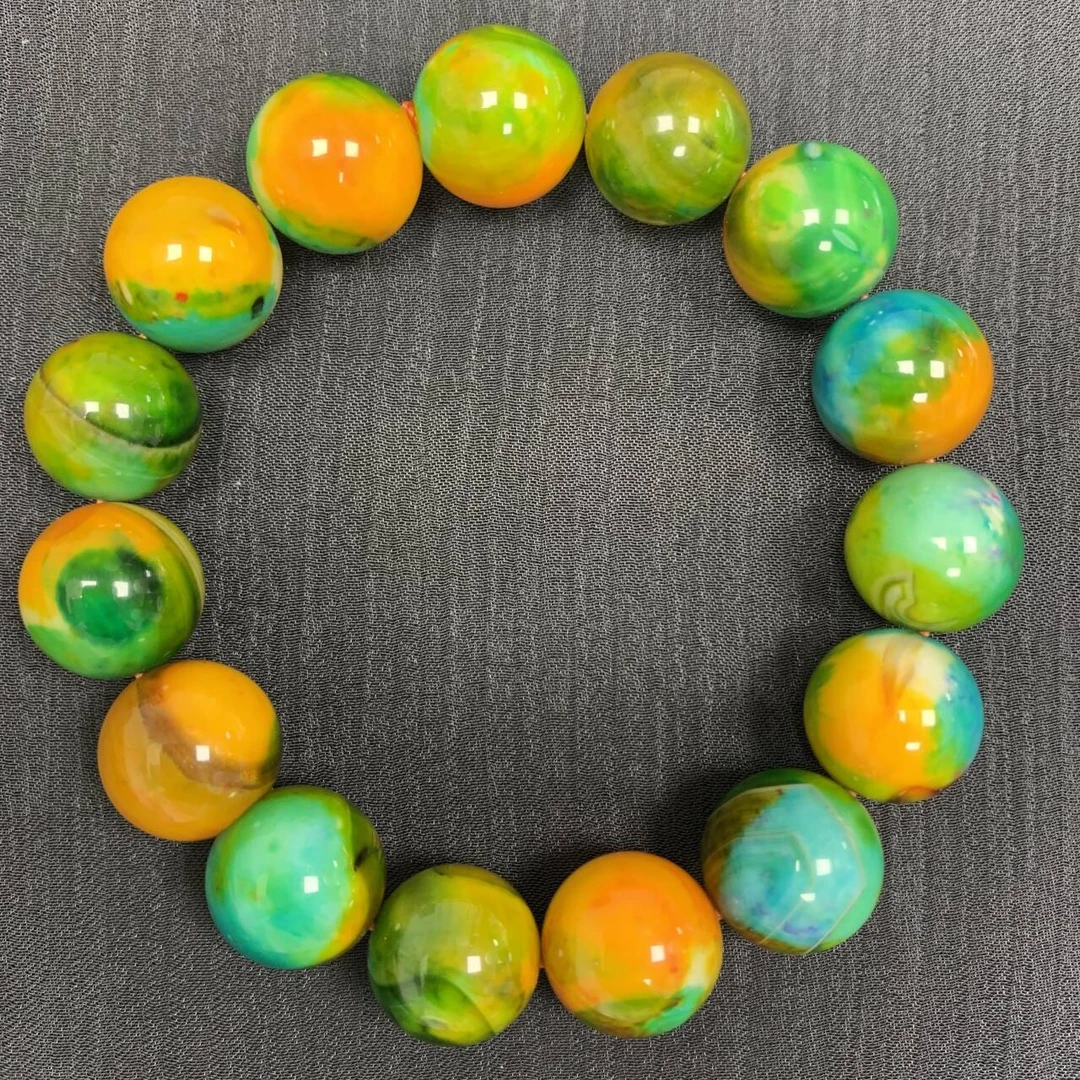 【福小满】TC02080 福小满 健忘石14mm高端手串 （多样性发其一）