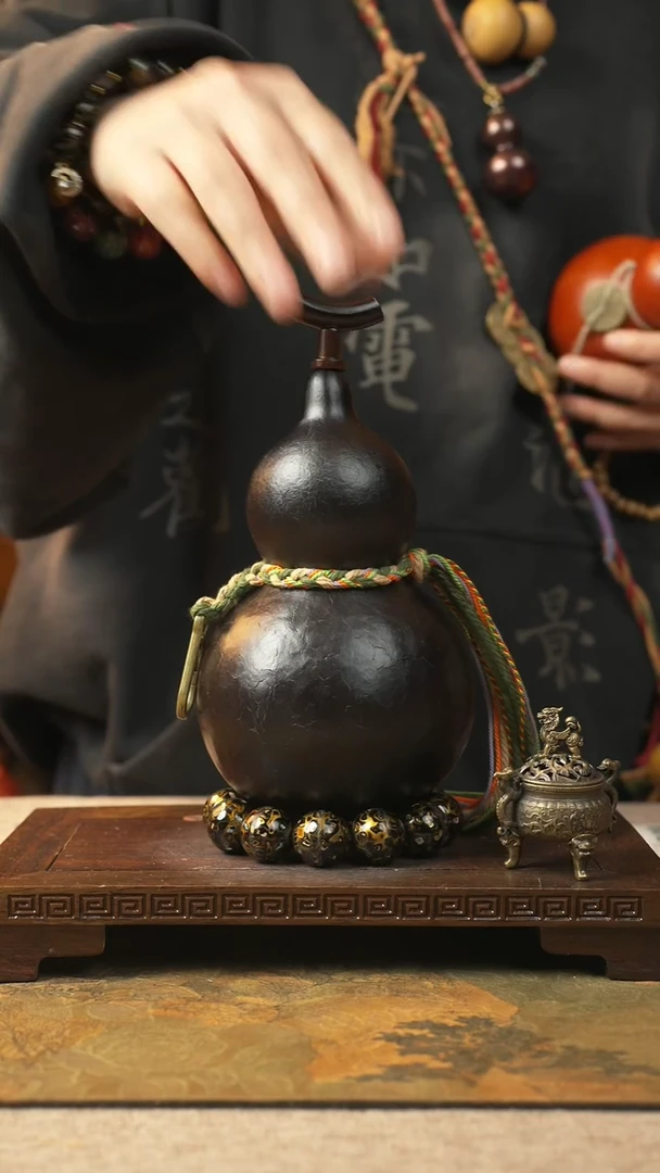 447大漆一物一拍记葫堂出品【不带手串】