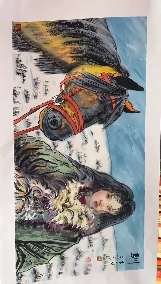 【闪购商品】国画道一老师精品绘画作品B39