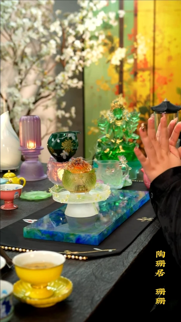 小*十二花神桂花香炉（心缘0065）