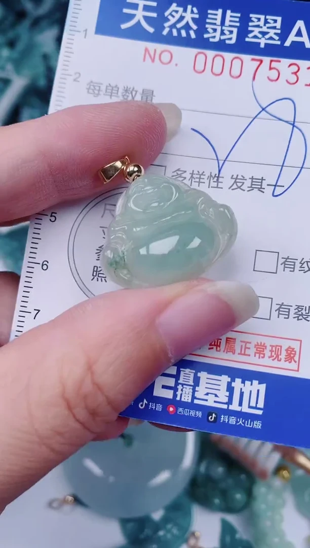 颈饰未镶嵌翡翠00007531