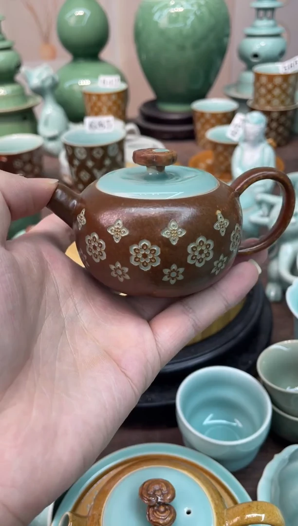 特价福利 微瑕 慧仙青瓷