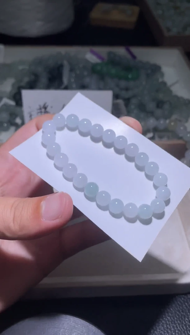 未镶嵌定制翡翠翡翠手串