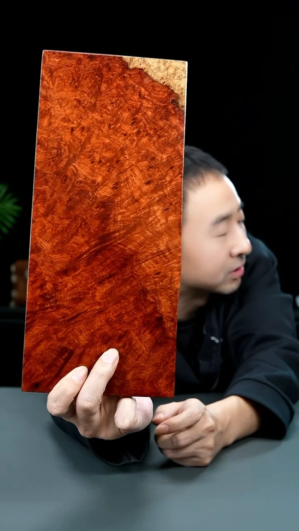 大果紫檀（缅甸花梨）把件缅甸花梨6干泡台