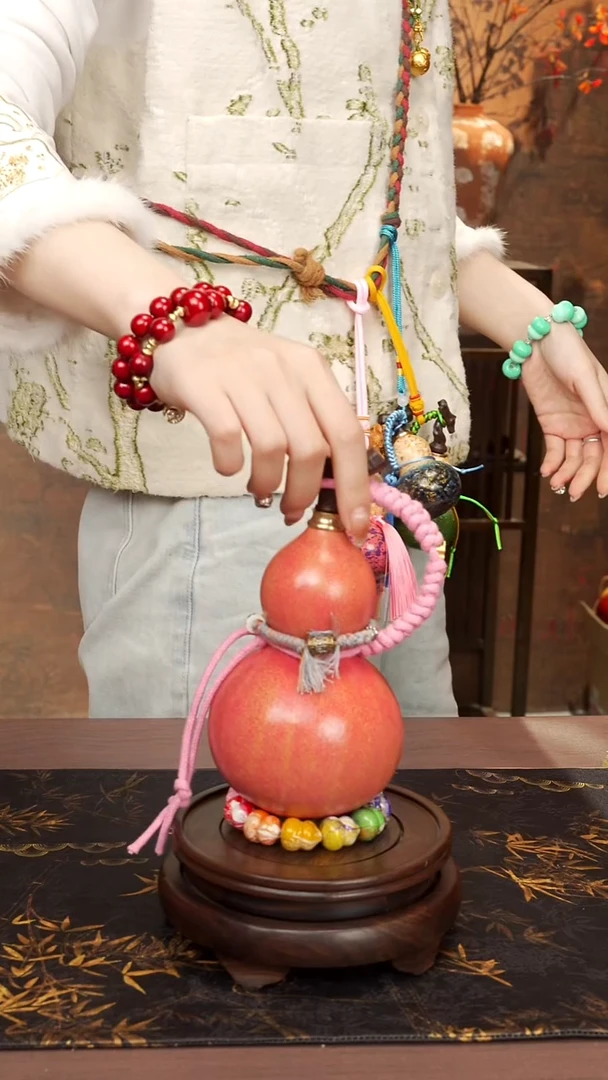 241--大漆开口小葫芦----68