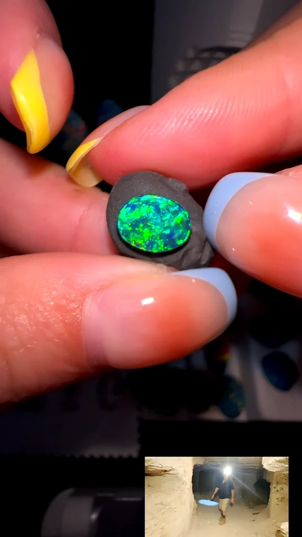 只****胖【可乐特选】双层澳宝 6*8mm  有生长纹