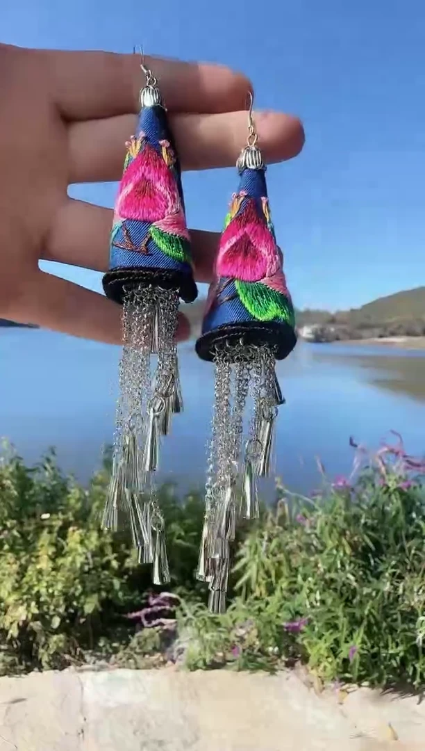 织绣手工苗绣手工苗绣刺绣饰品13