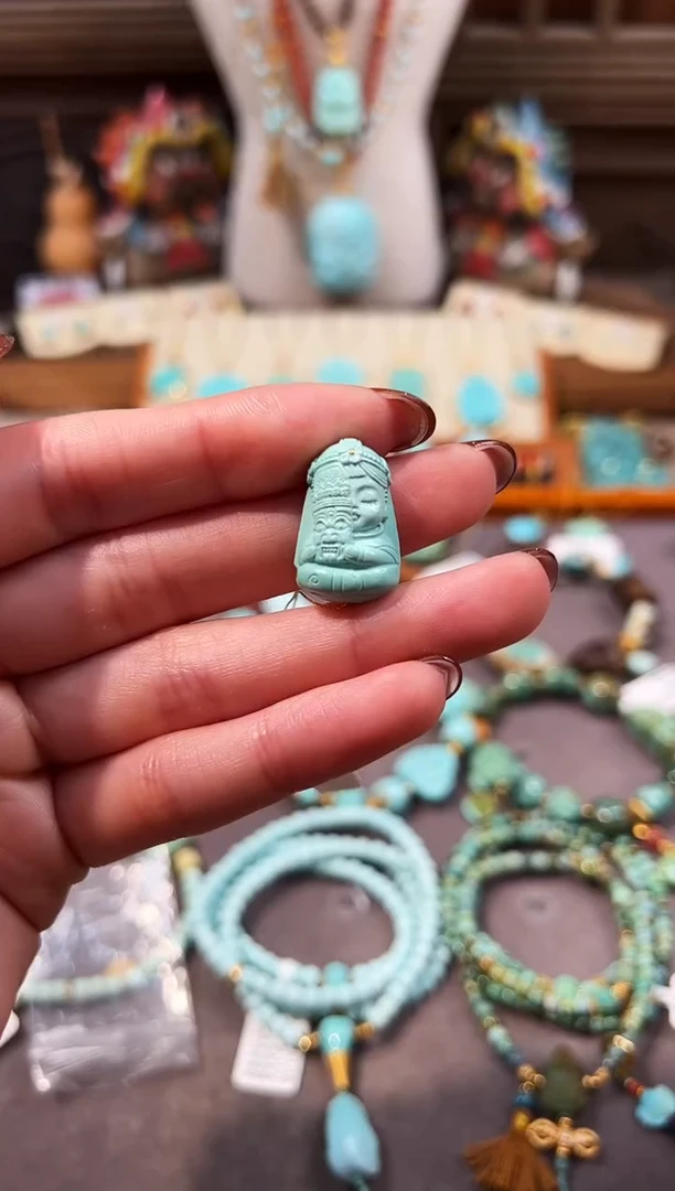 未镶嵌绿松石配饰扎基拉姆