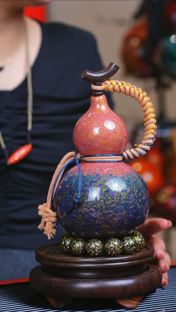 【闪购商品】JK051迎元宵臻选大漆酒葫芦